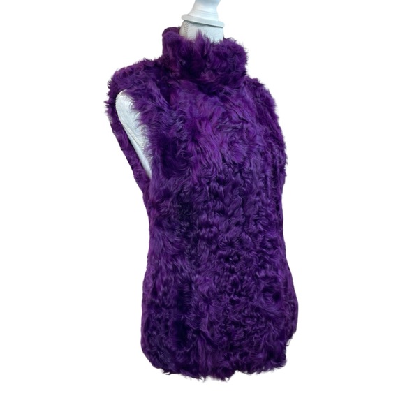 Kalgan Lamb Fur Vest • Silk Lined - Picture 4 of 9